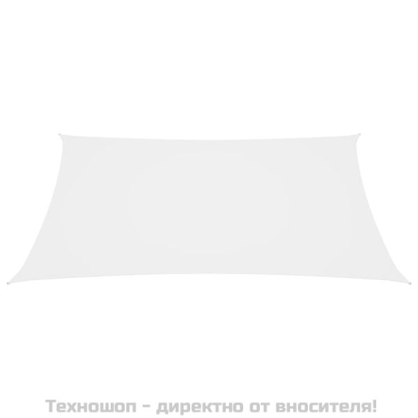 Платно-сенник, Оксфорд текстил, правоъгълно, 2,5x3,5 м, бяло