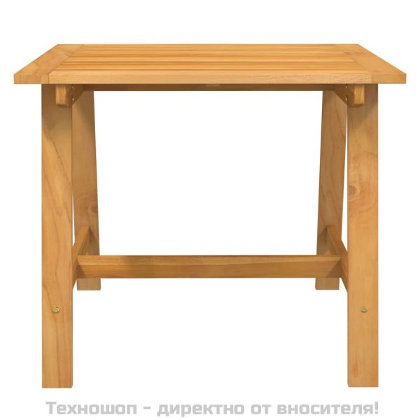 Градински трапезен комплект, 3 части, акациево дърво масив