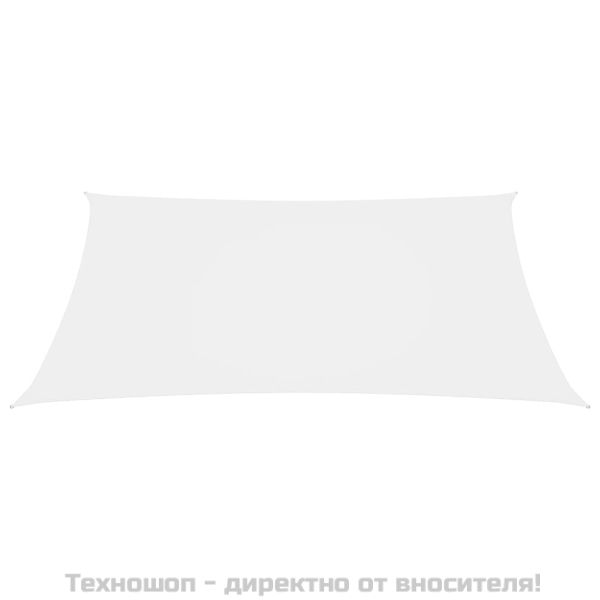 Платно-сенник, Оксфорд текстил, правоъгълно, 3x5 м, бяло