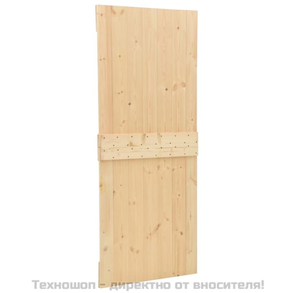 Врата, 80x210 см, борово дърво масив