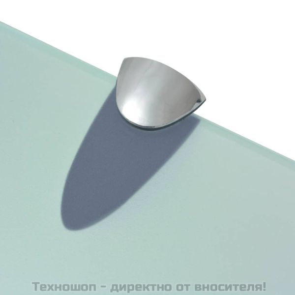 Подвижни рафтове, 2 бр, стъкло, 70x10 см, 8 мм