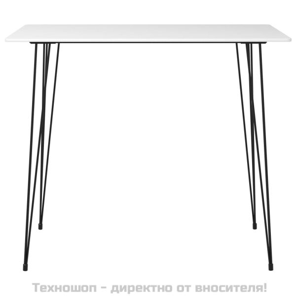 Бар комплект от 5 части, бял