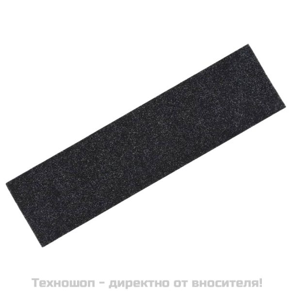 Изтривалки за стълби, самозалепващи се, 15 бр., 76x20 см, черни, правоъгълни