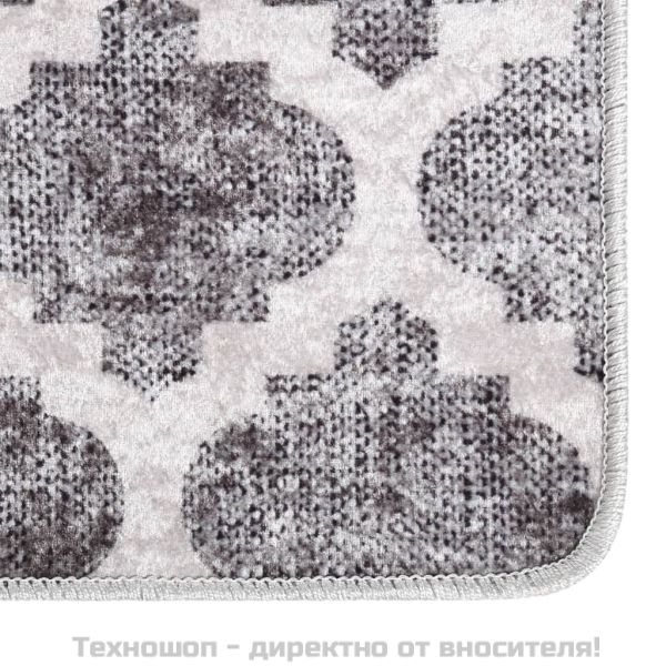 Килим, миещ се, 80x300 см, пъстър, противоплъзгащ