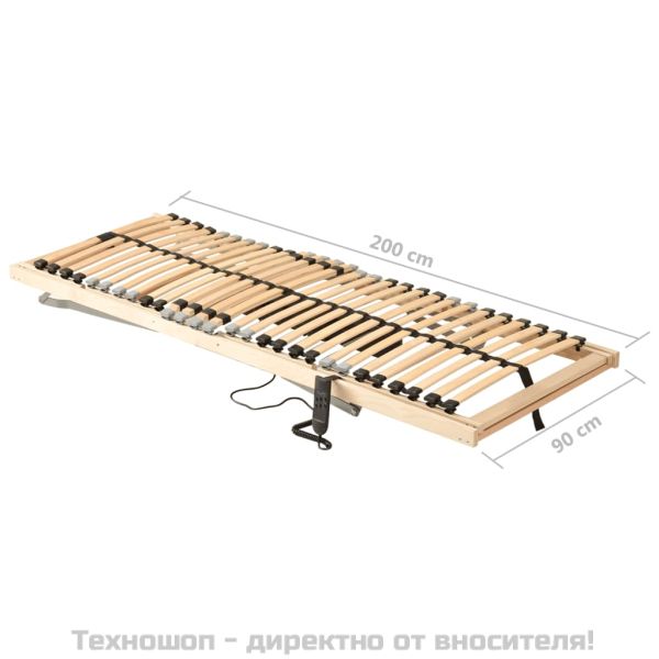 Електрическа подматрачна рамка с 28 ламела, 7 зони, 90x200 см