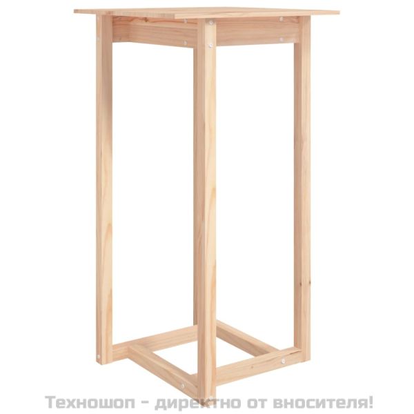 Бар комплект от 3 части, масивна борова дървесина