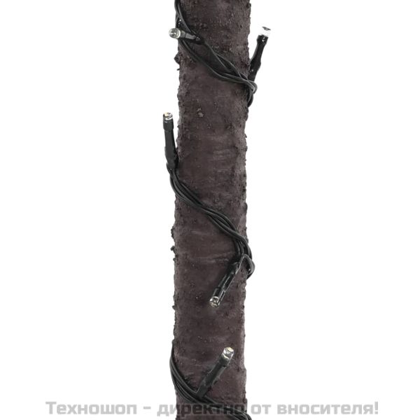 LED палмово дърво топло бяло 136 светодиода 220 см