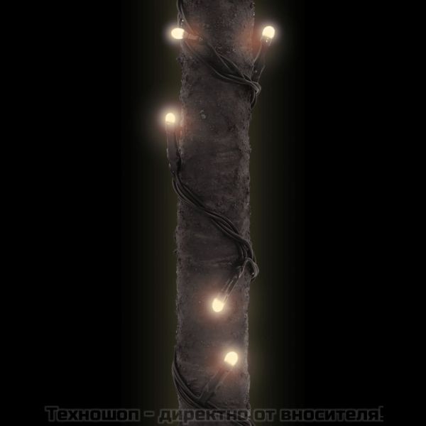 LED палмово дърво топло бяло 192 светодиода 300 см