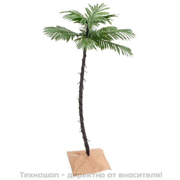 LED палмово дърво топло бяло 72 светодиода 120 см