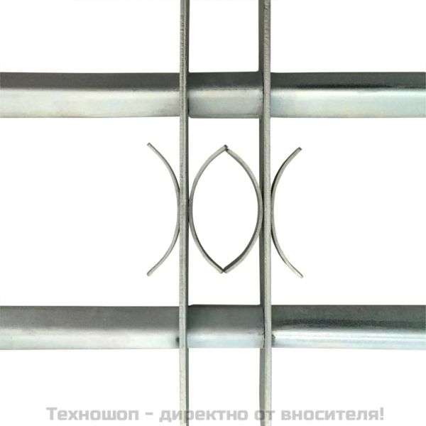 Регулируеми решетки за прозорци, 2 бр, 700-1050 мм