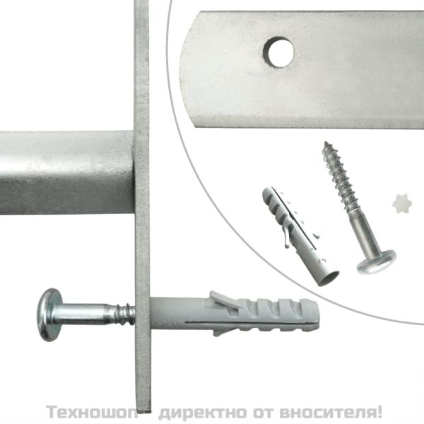 Регулируеми решетки за прозорци, 2 бр, 700-1050 мм