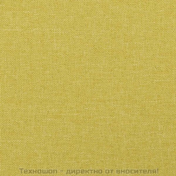 Рамка за легло с пружини, зелена, 200x200 см, плат