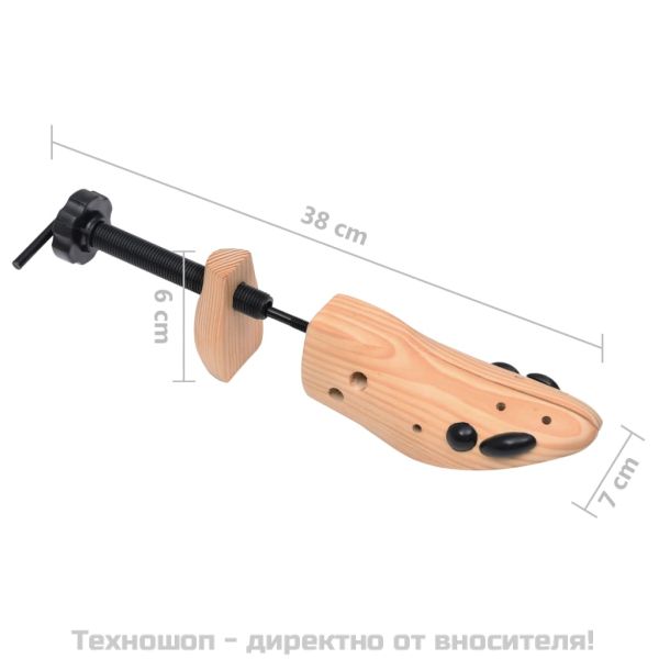 Калъпи за обувки, размер 36-40, борово дърво масив