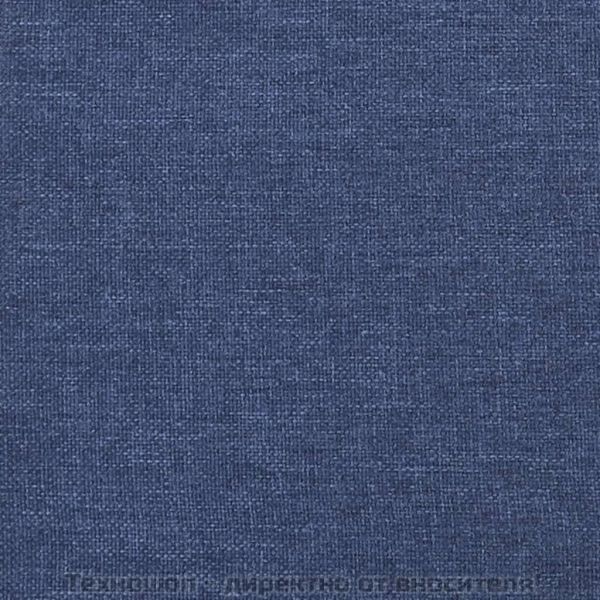 Матрак за легло с покет пружини синьо 120x200x20 см плат