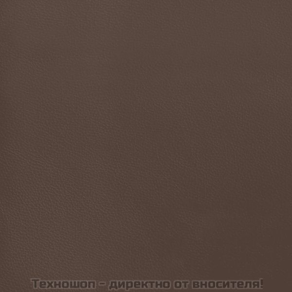 Матрак с покет пружини кафяв 90x200x20 см изкуствена кожа