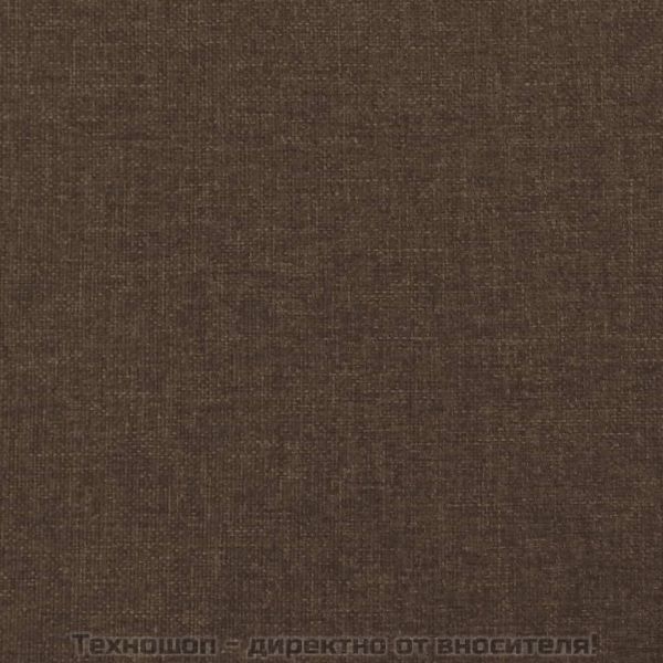 Матрак за легло с покет пружини тъмнокафяв 140x200x20 см плат