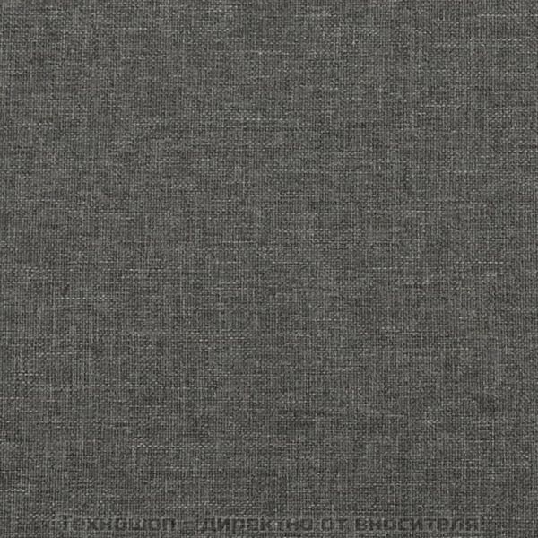 Матрак за легло с покет пружини тъмносив 160x200x20 см плат