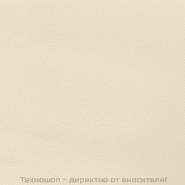 Матрак с покет пружини кремав 100x200x20 см изкуствена кожа