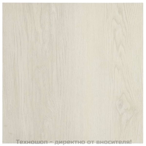 Самозалепващи подови дъски, 55 бр, PVC, 5,11 м², бежови