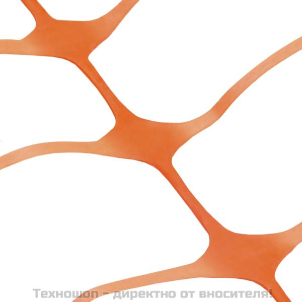 Сигнално маркировъчна мрежа, 50 м, оранжева