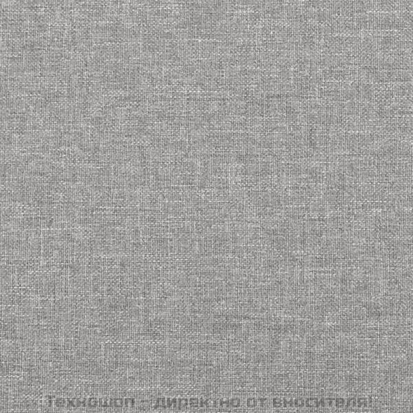 Горна табла за легло, светлосива, 90x5x78/88 см, плат