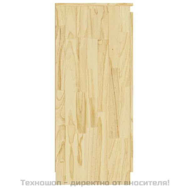 Странични шкафове, 3 бр, борова дървесина масив