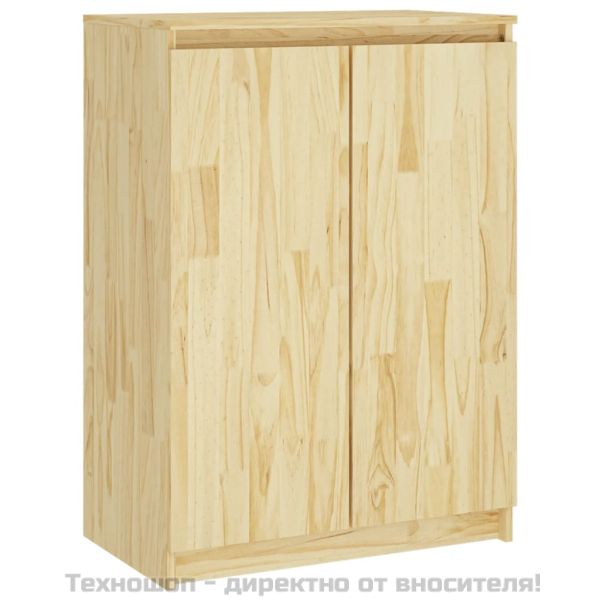 Странични шкафове, 3 бр, борова дървесина масив