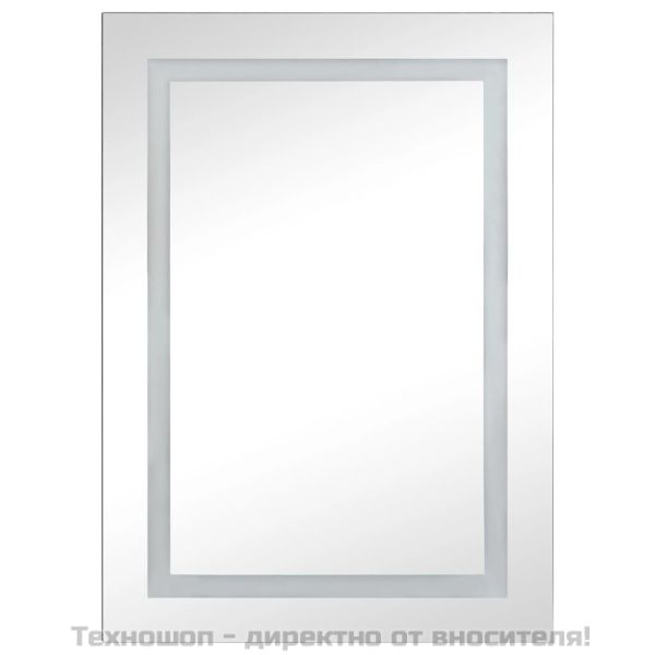 LED шкаф с огледало за баня, 50x13x70 см