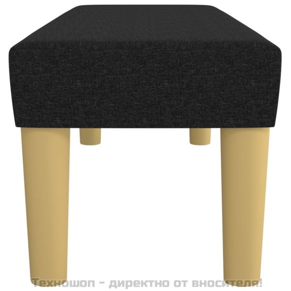 Пейка, черна, 100x30x30 см, плат