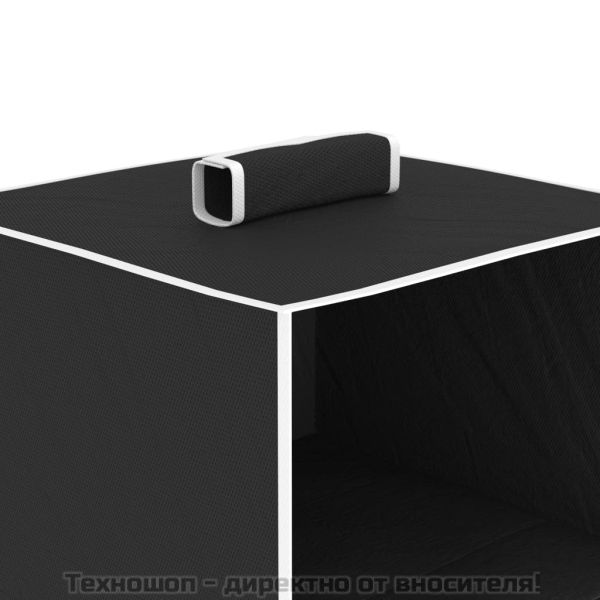 Окачени органайзери за дрехи, 2 бр, с 4 рафта, текстил