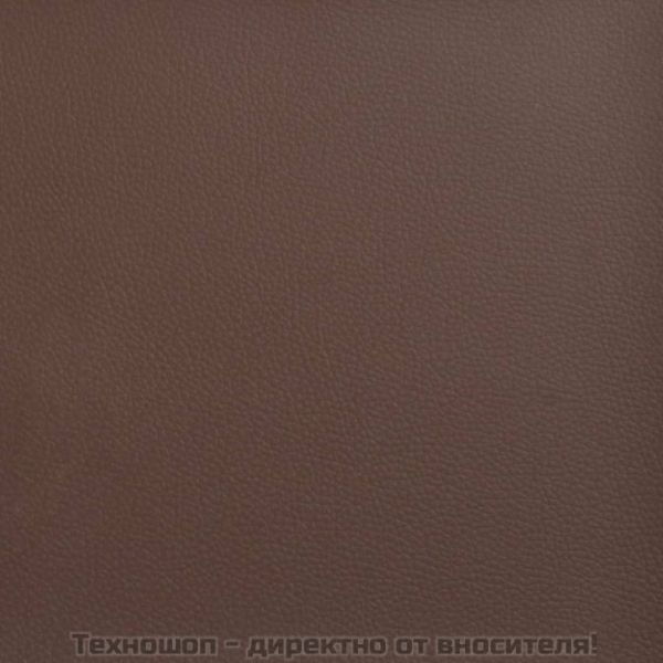 Табуретка, кафява, 60x50x41 см, изкуствена кожа