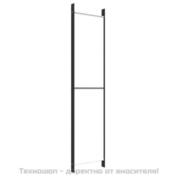 Параван за стая, 5 панела, бял, 250x220 см, текстил