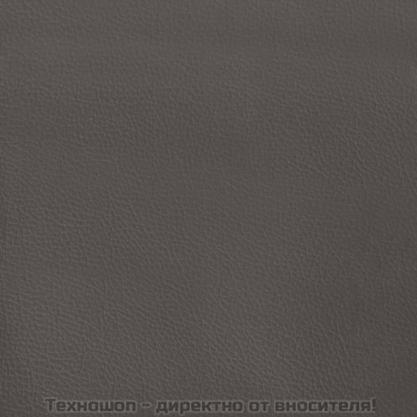 Табуретка, сива, 60x50x41 см, изкуствена кожа