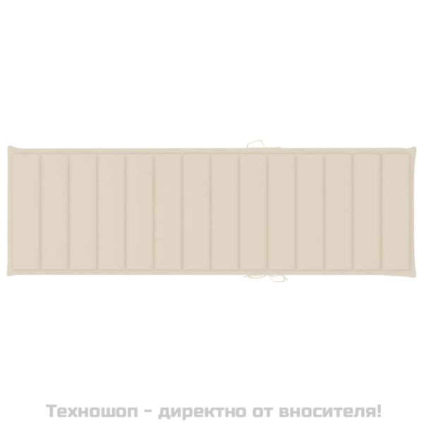 Градински шезлонг с масичка и шалте, импрегнирано борово дърво