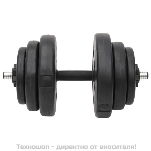 Щанга и дъмбел с тежести 60 кг