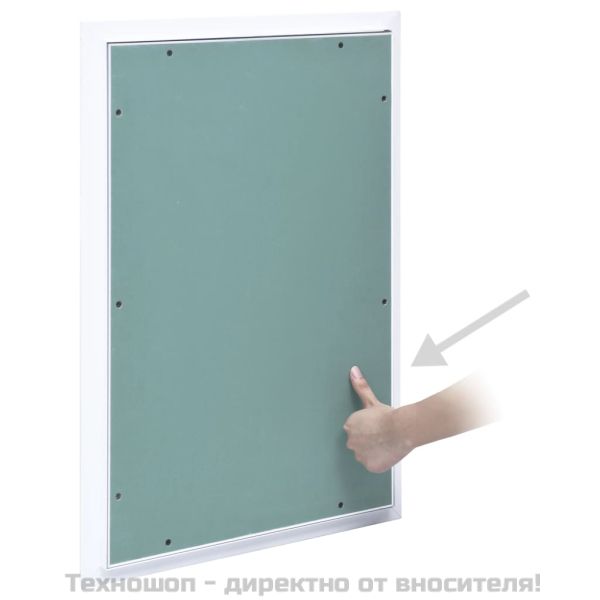 Ревизионна вратичка с алуминиева рамка и гипсокартон 400x600 мм