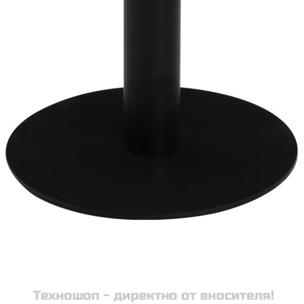 Бистро маса, тъмнокафява, 50 см, МДФ