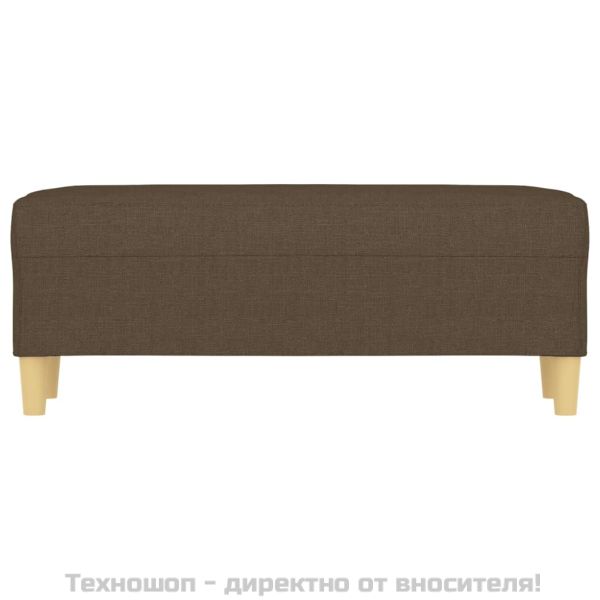 Пейка, кафяв, 100x35x41 см, плат