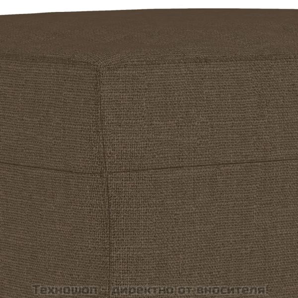 Пейка, кафяв, 100x35x41 см, плат