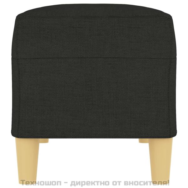 Пейка, черен, 100x35x41 см, плат