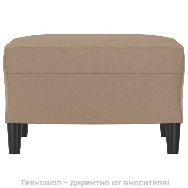 Табуретка, капучино, 60x50x41 см, изкуствена кожа