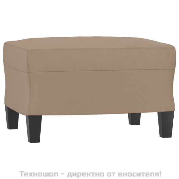 Табуретка, капучино, 60x50x41 см, изкуствена кожа