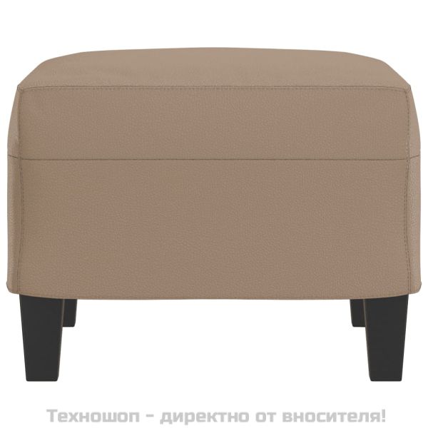 Табуретка, капучино, 60x50x41 см, изкуствена кожа