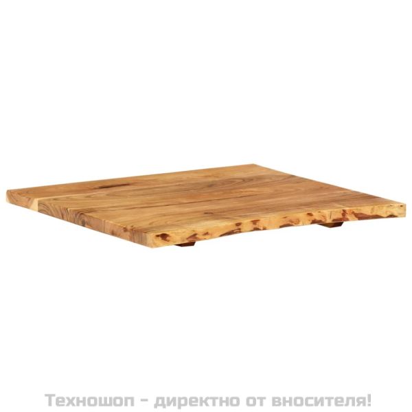 Плот за баня, акация масив, 58x52x2,5 см