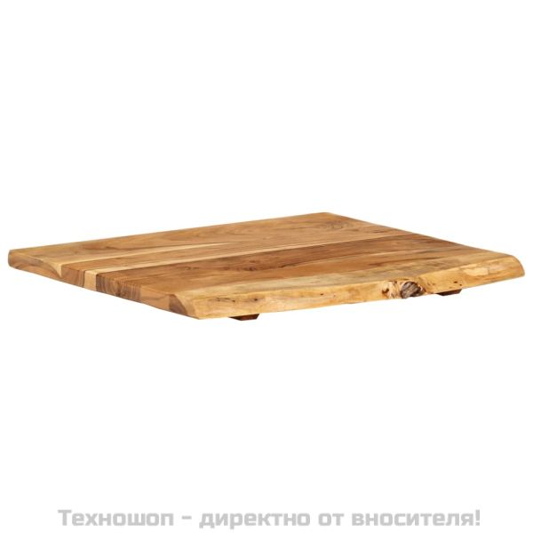 Плот за баня, акация масив, 58x52x2,5 см