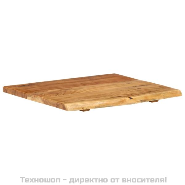 Плот за баня, акация масив, 58x52x2,5 см