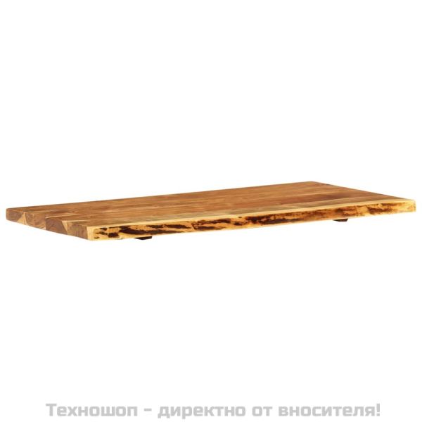 Плот за баня, акация масив, 114x52x4 см