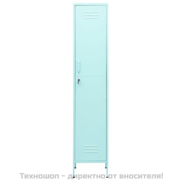 Шкаф с отделения, мента, 35x46x180 см, стомана