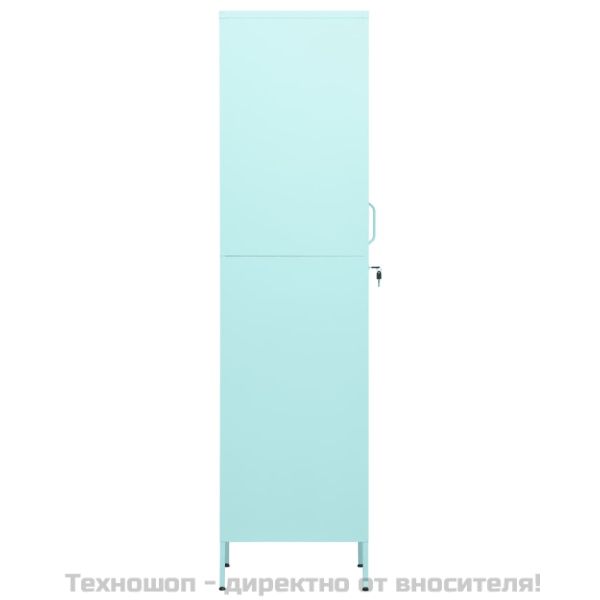 Шкаф с отделения, мента, 35x46x180 см, стомана