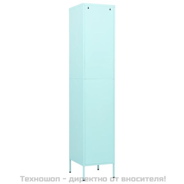 Шкаф с отделения, мента, 35x46x180 см, стомана